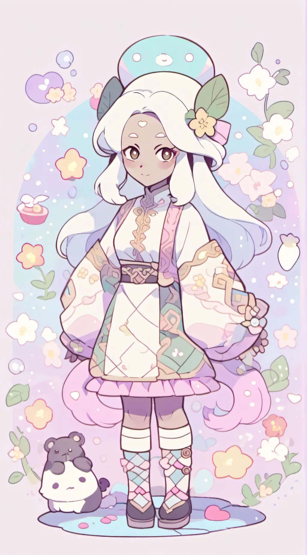 ai character: Hogwarts  background