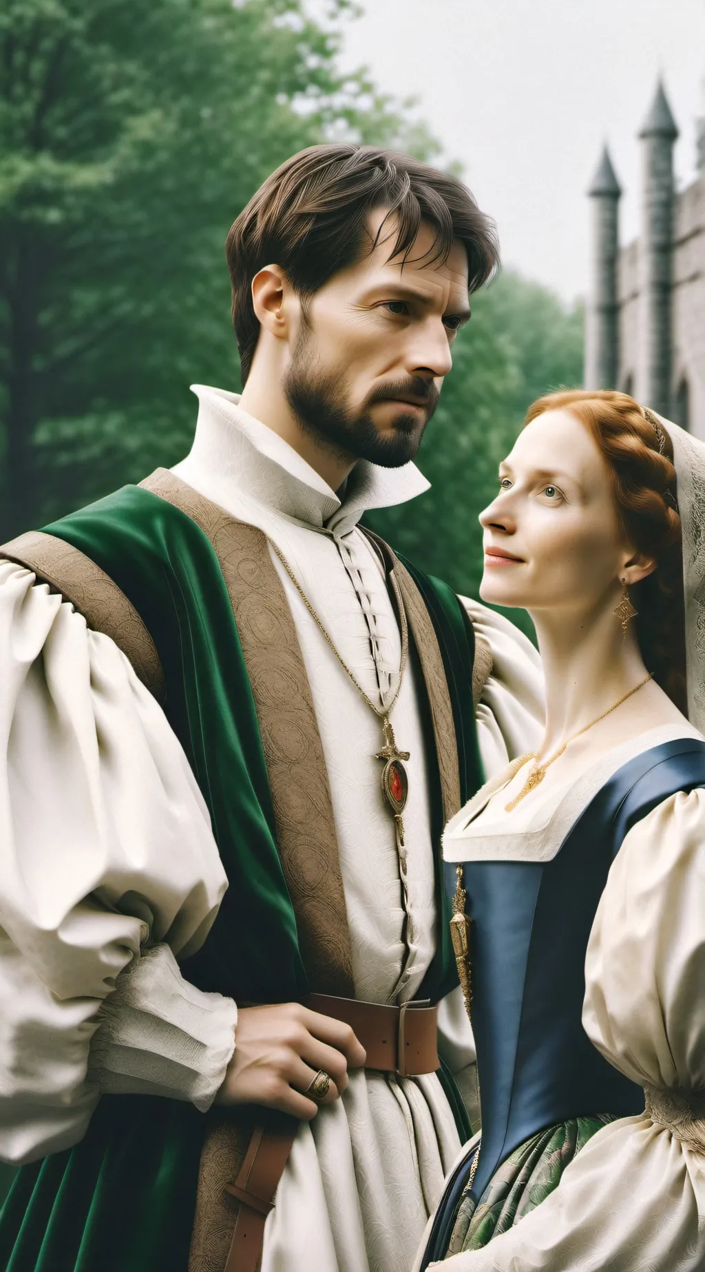 ai character: Henry the 8th  background