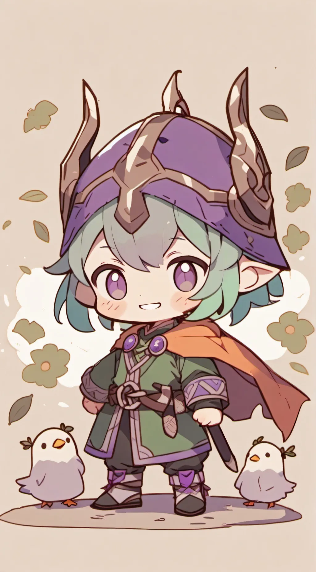 ai character: percival background