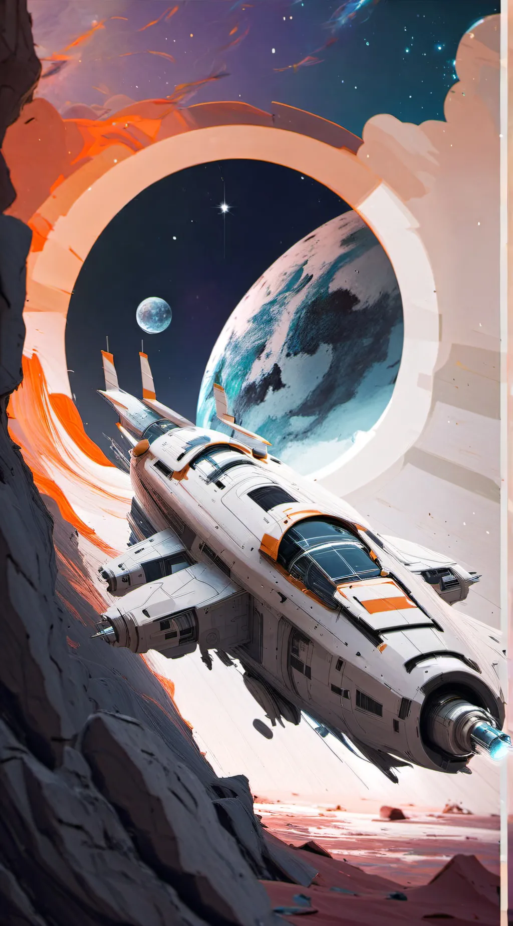 ai character: Star Trek background