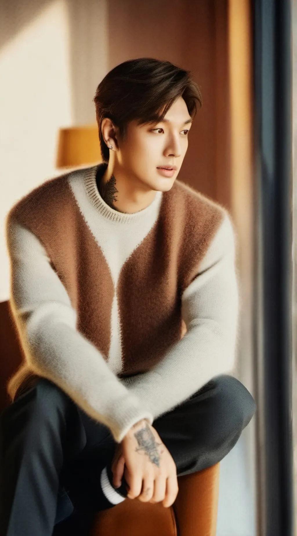 ai character: Jason Lee  background