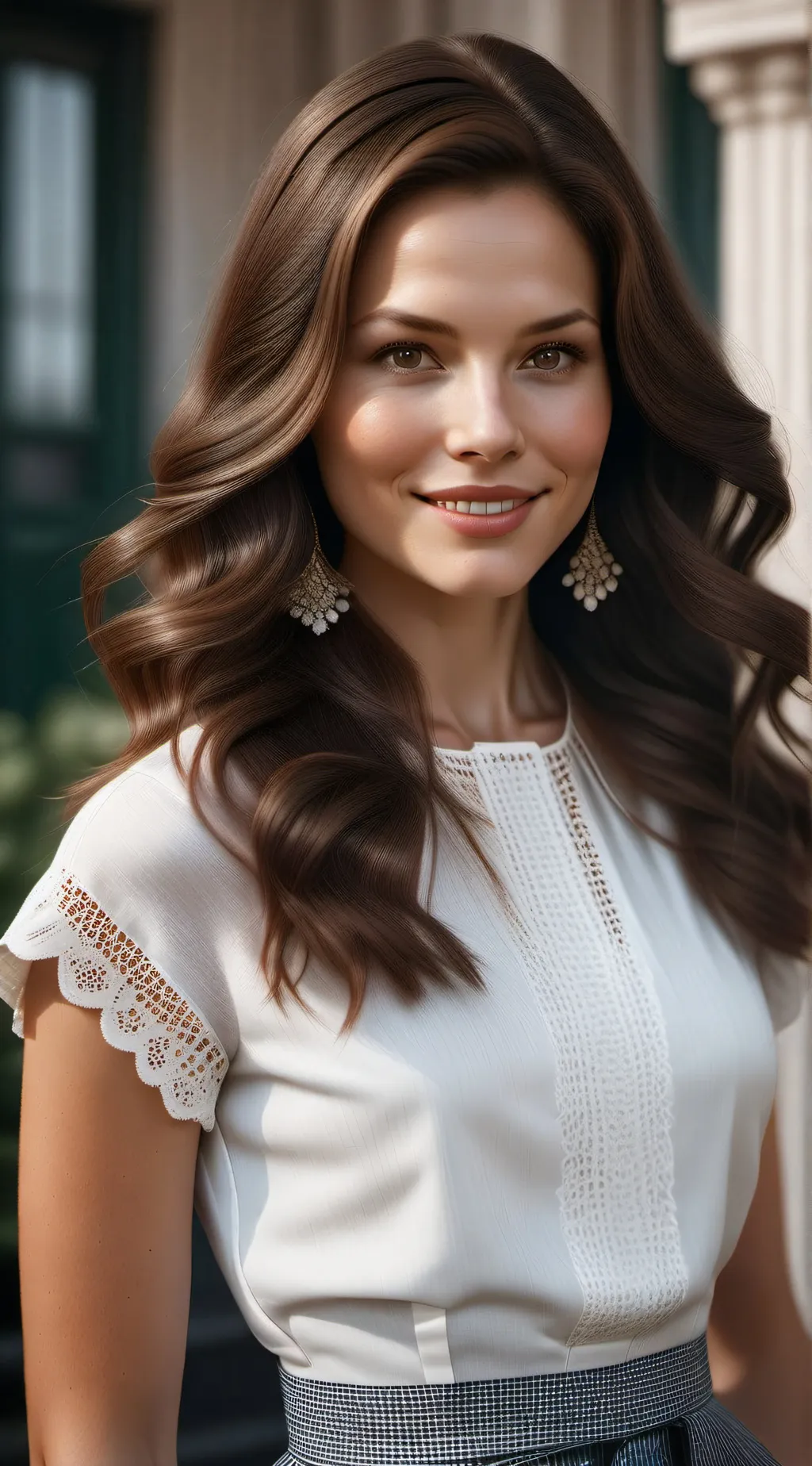 ai character: Grace background