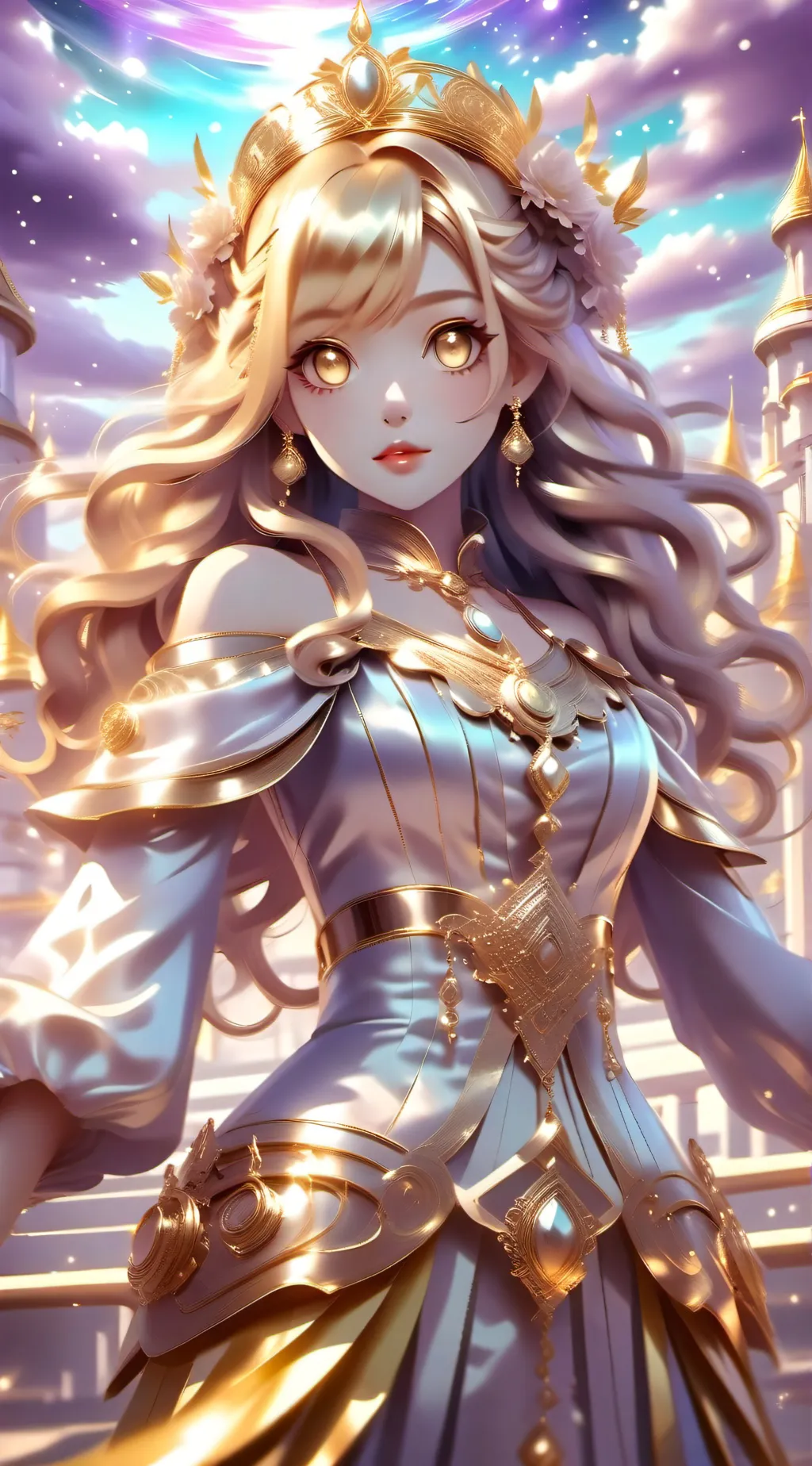 ai character: HH Heaven background