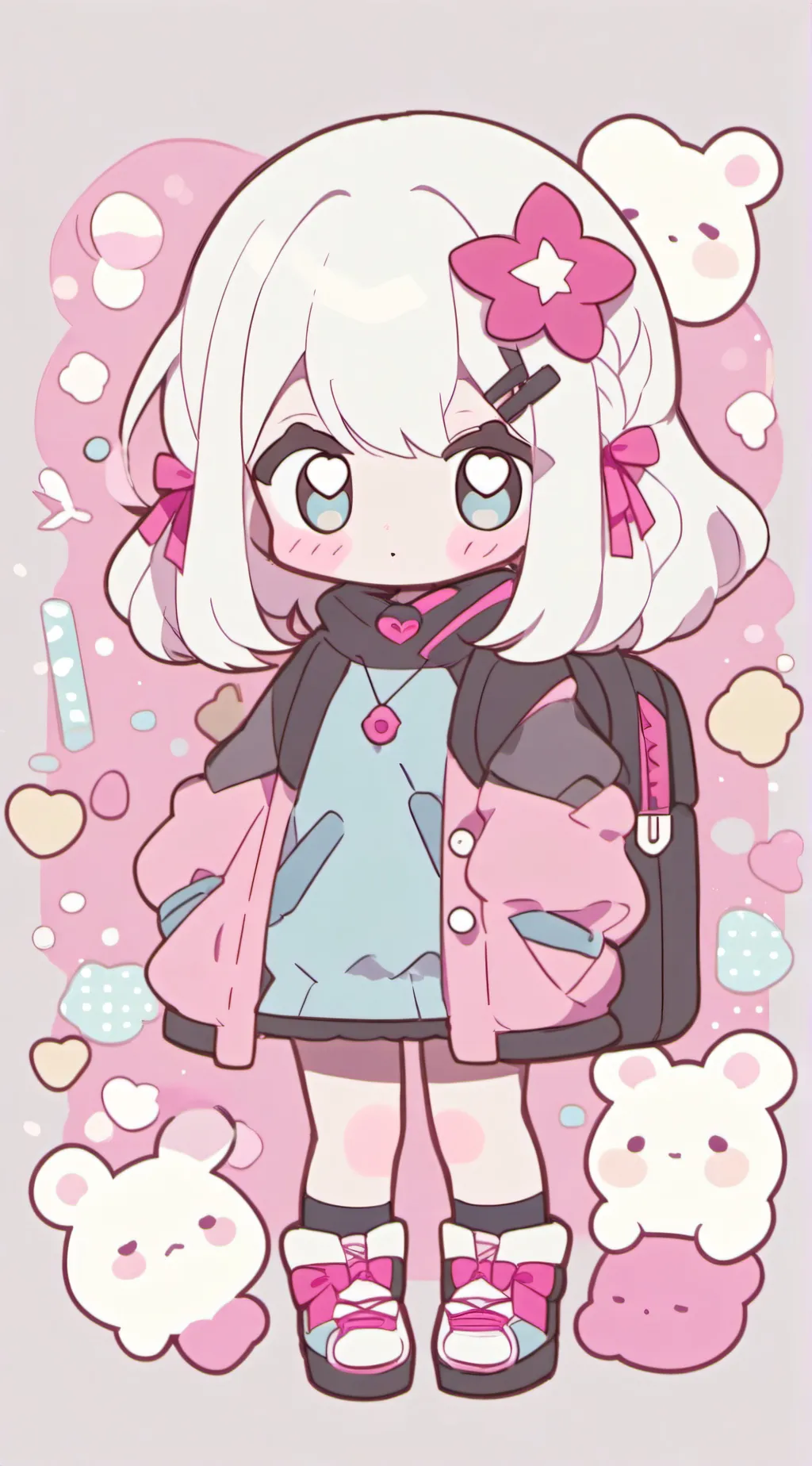 ai character: Lia  background