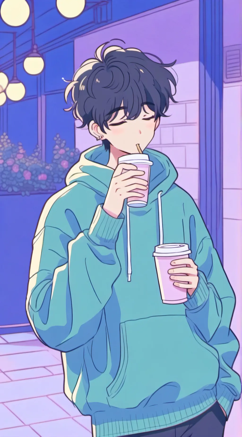 ai character: •.•.ʟ𝒆ėã𝒏.•.• background