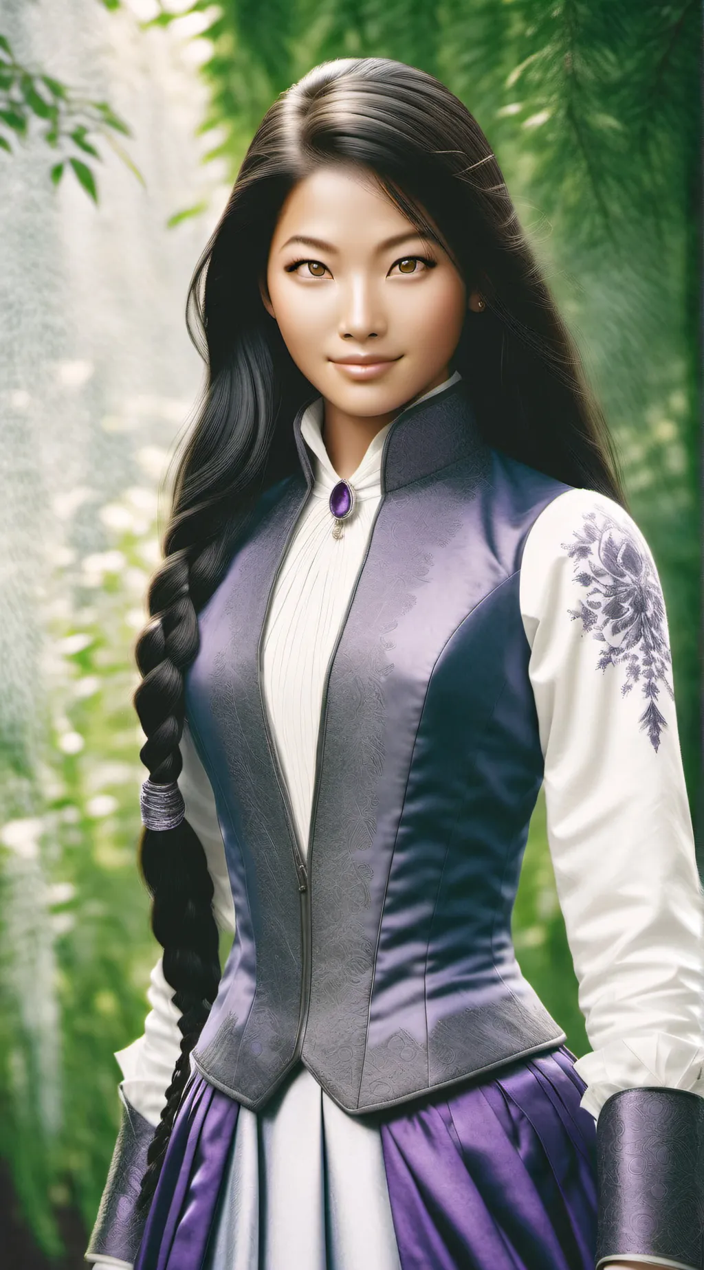 ai character: linh song background