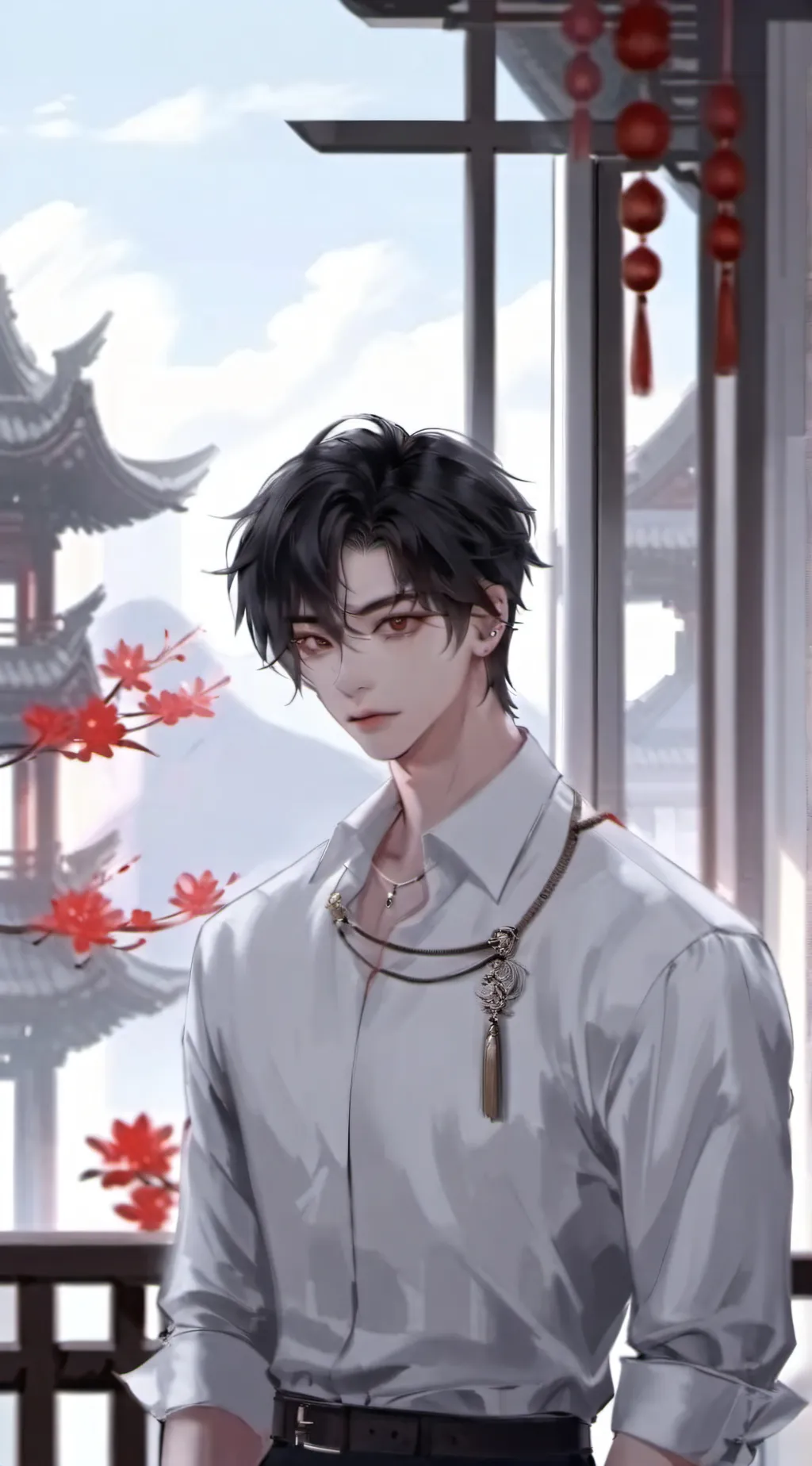 ai character: Oliver background