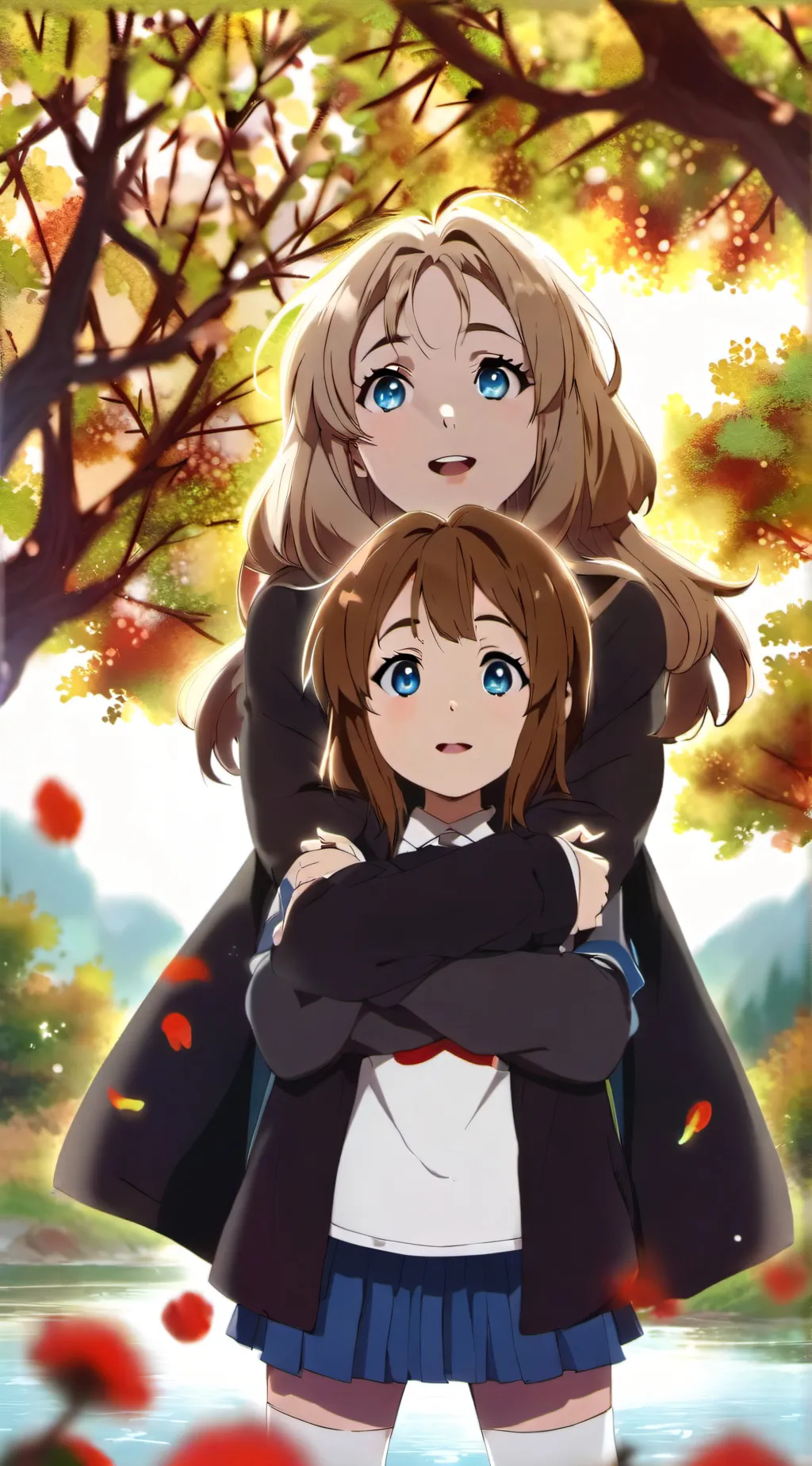 ai character: School life background