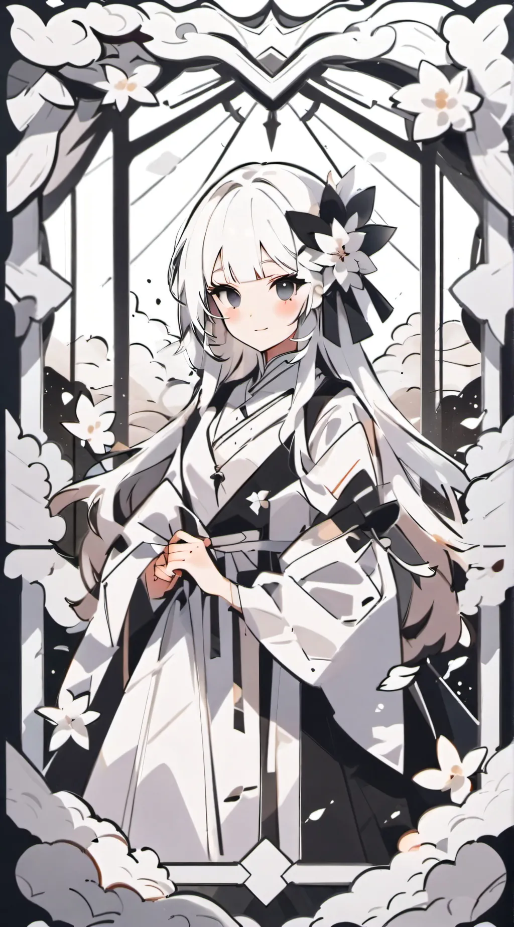 ai character: Luna background