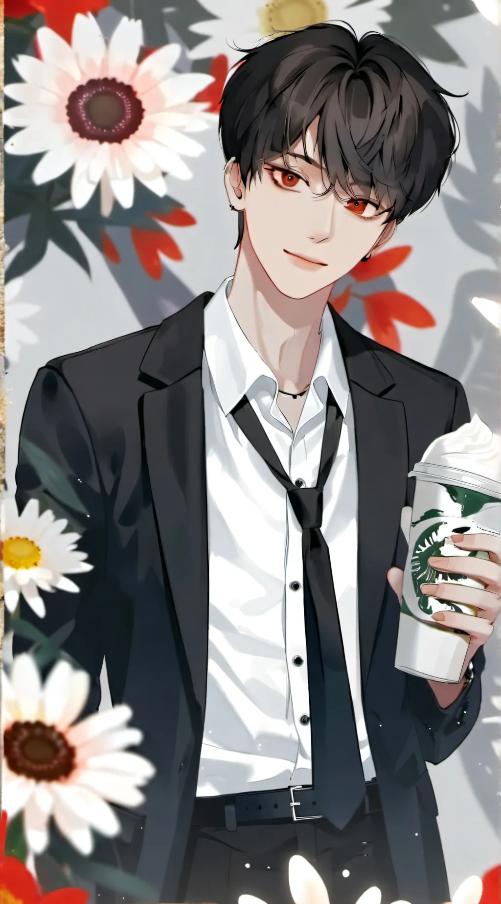 ai character: Lu si Cheng  background