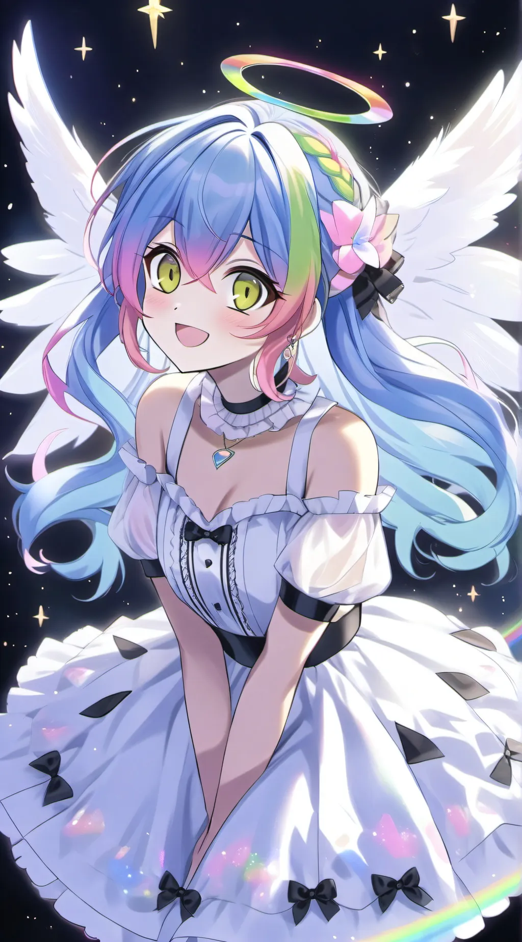 ai character: Tracey  background