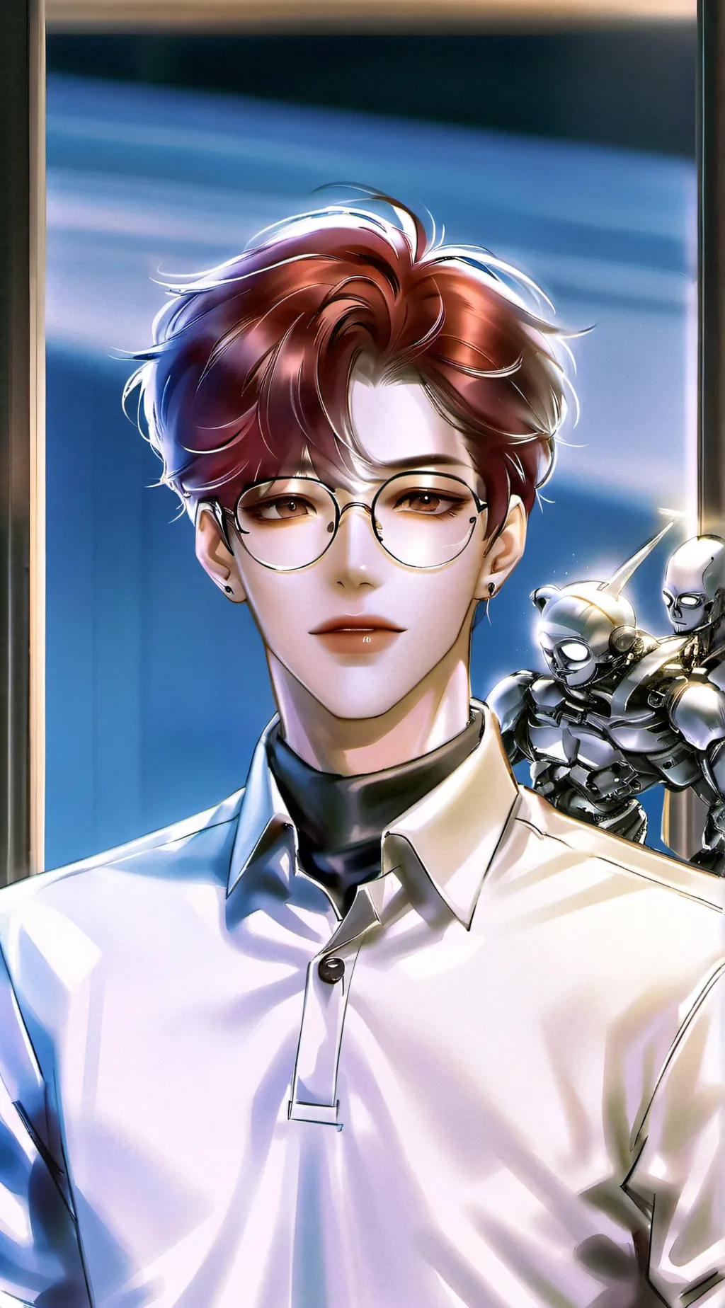 ai character: Solomon  background