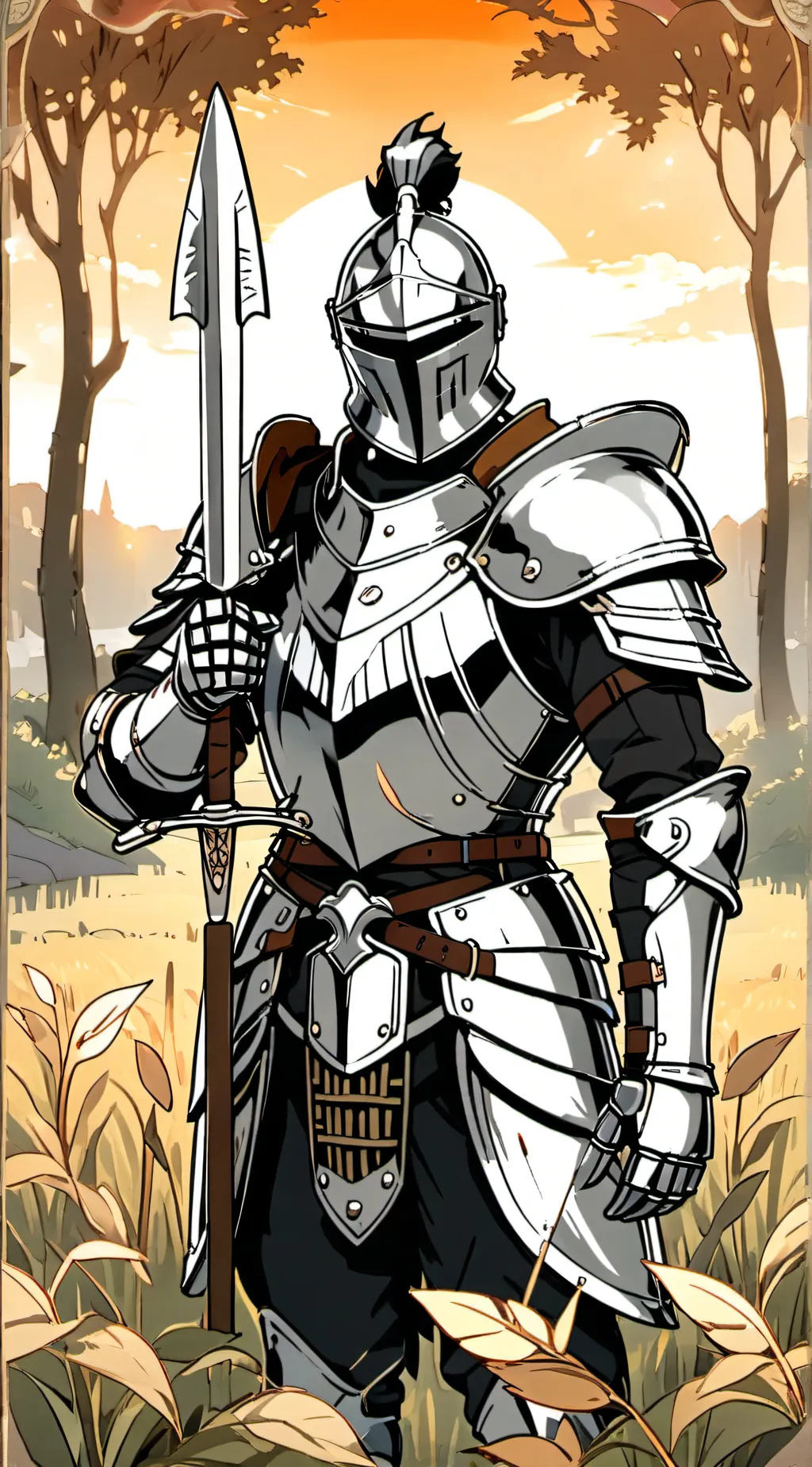 ai character: SPEARTON background