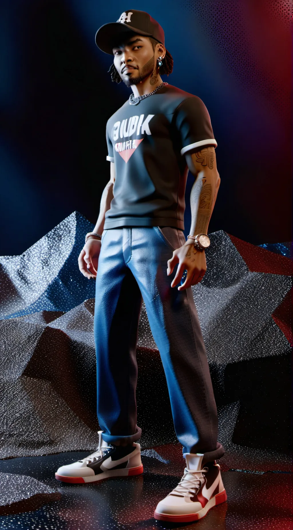 ai character: Jid background