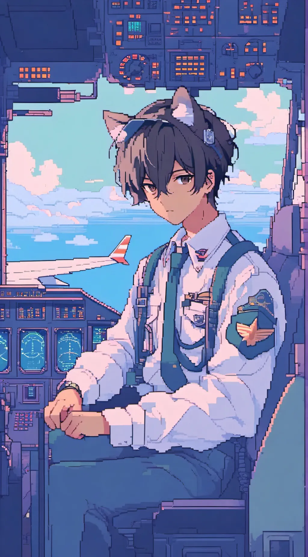 ai character: ☁️Conan☁️ background