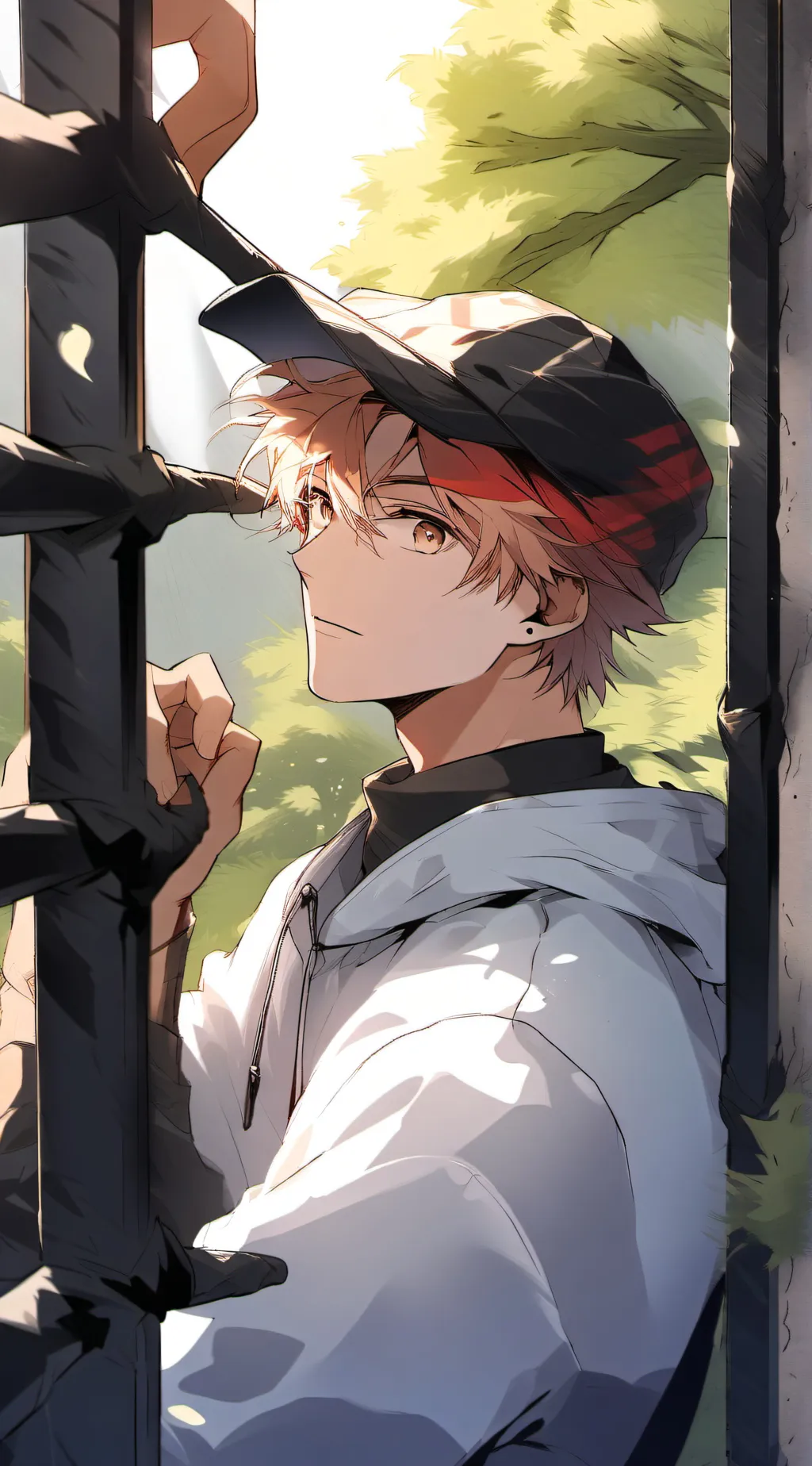 ai character: michael  background