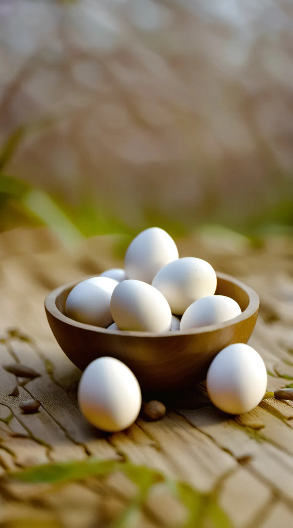 ai character: Eggs  background