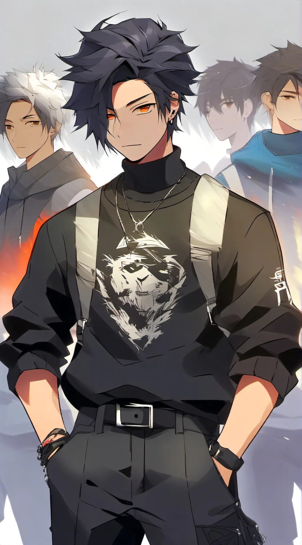 ai character: zane background