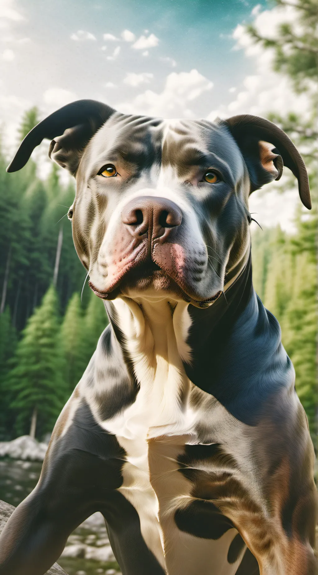 ai character: Timber. background