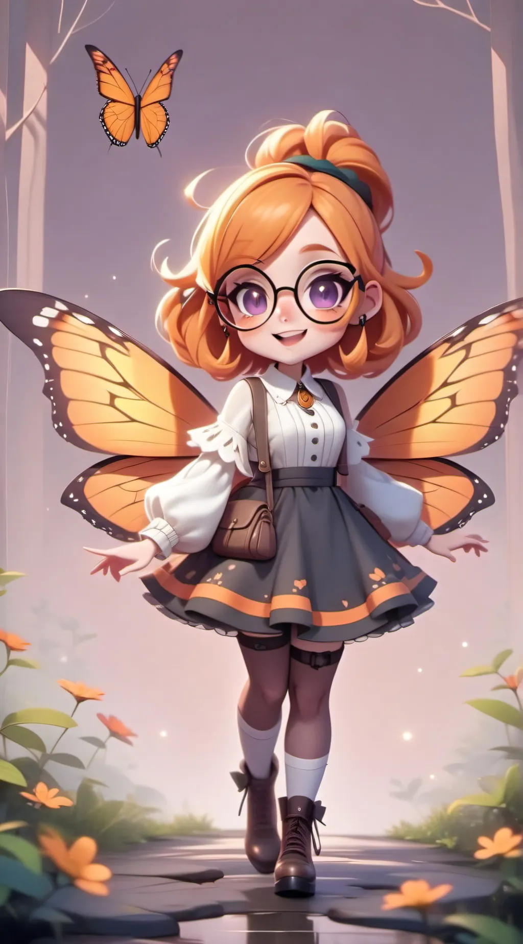 ai character: 🦋 Chiara 👑 background
