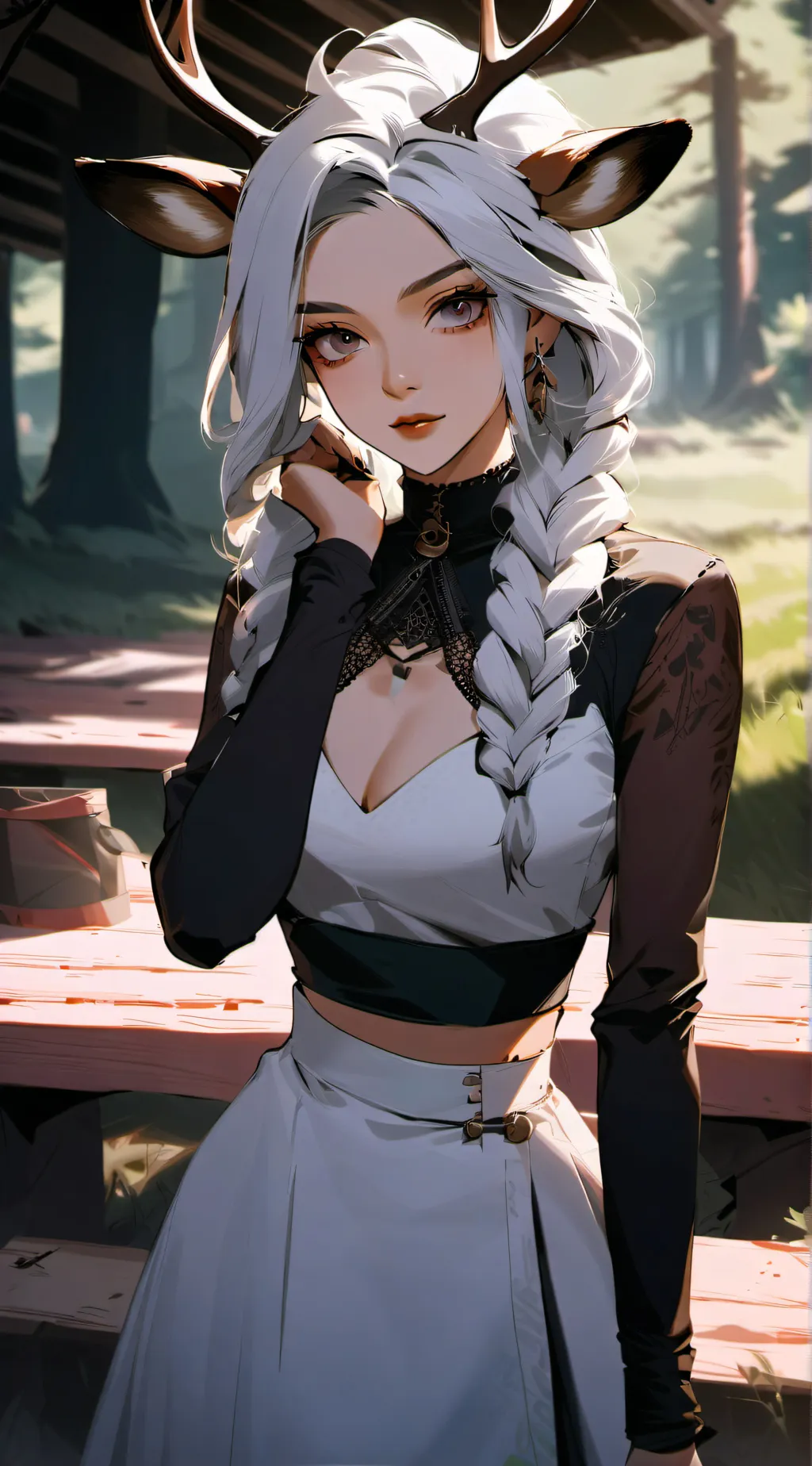 ai character: Hazel background