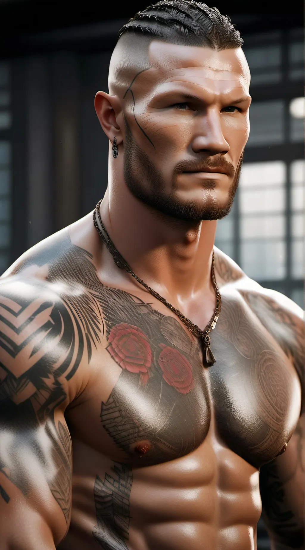 ai character: Randy Orton  background