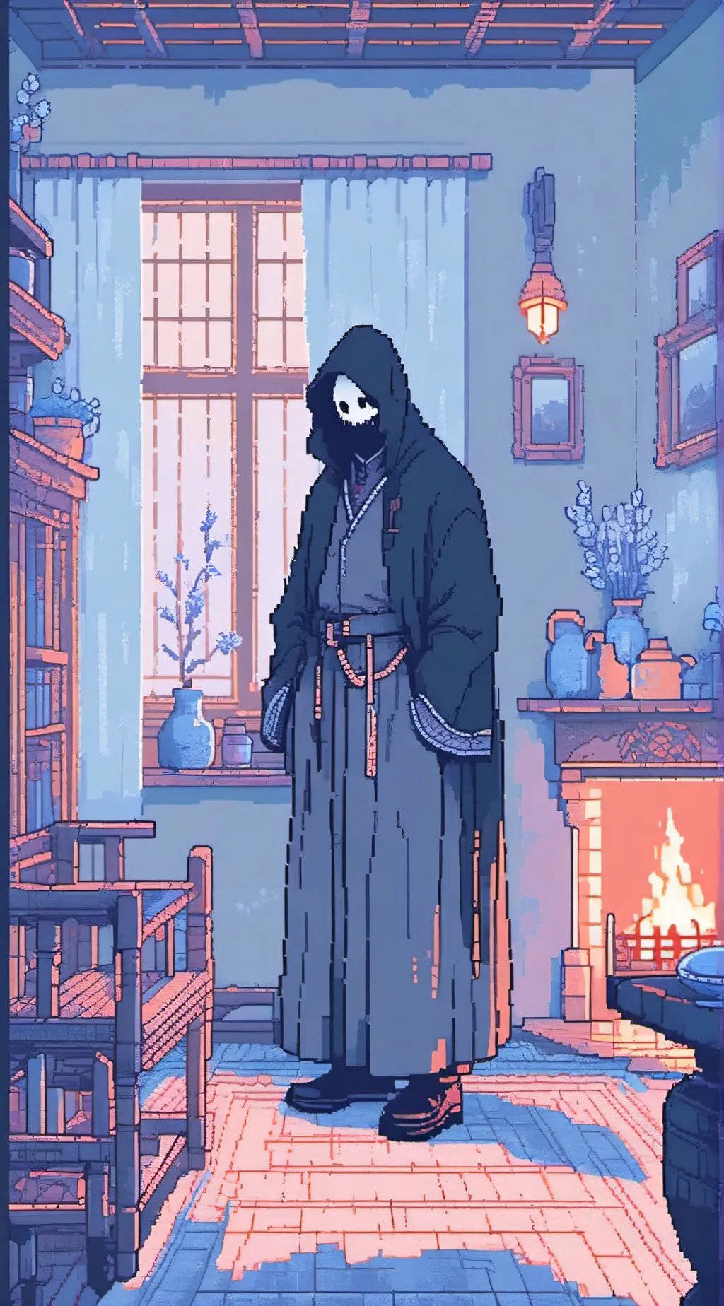 ai character: anomalie  background