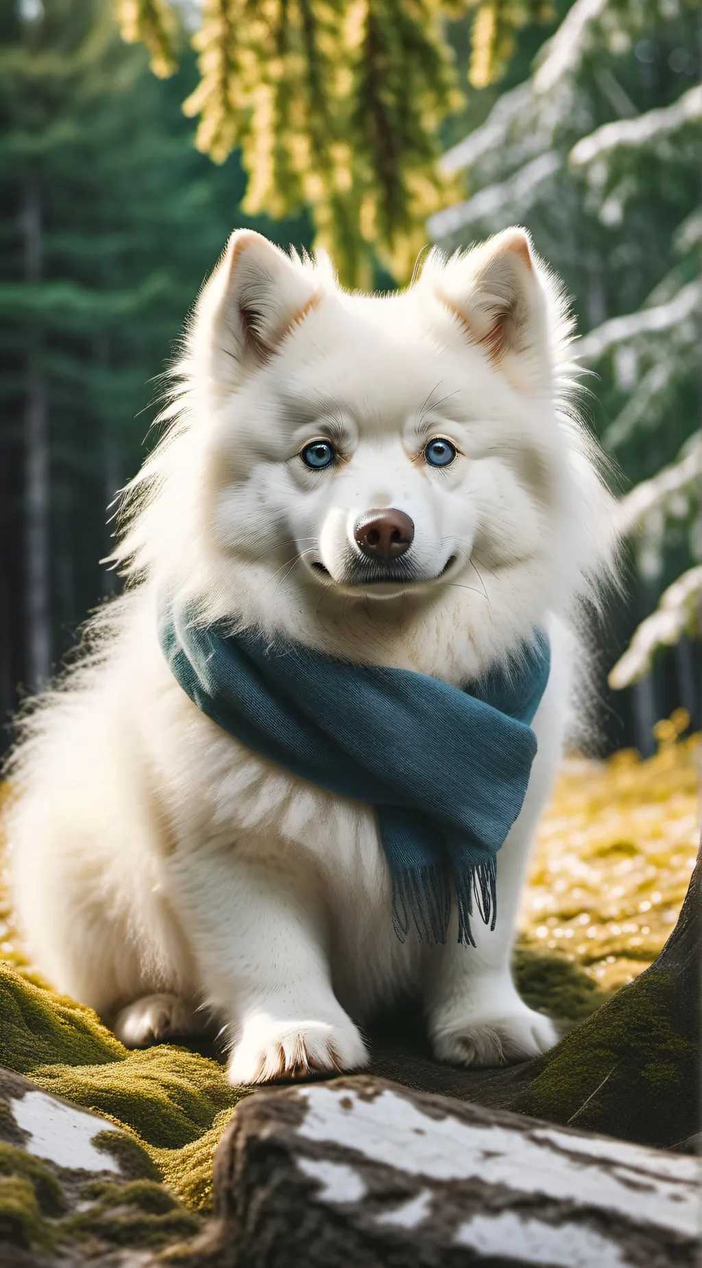 ai character: cupcake background