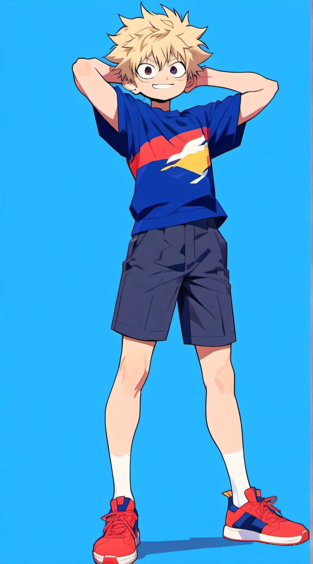 ai character: ~☆Kid Bakugo☆~ background