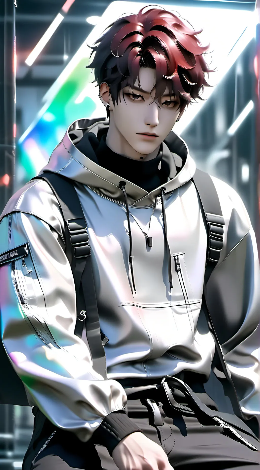 ai character: Leo background
