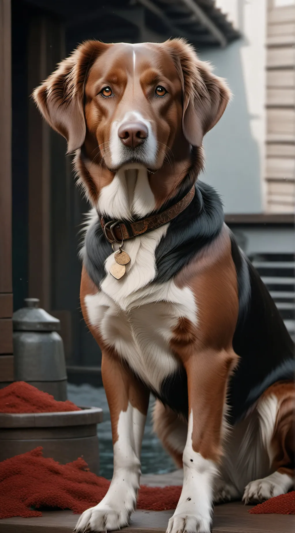 ai character: Doggy background