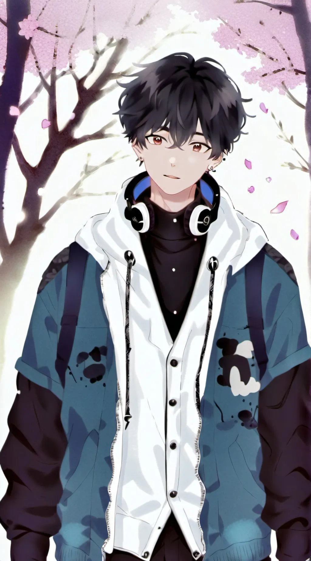 ai character: LOGΛИ  background