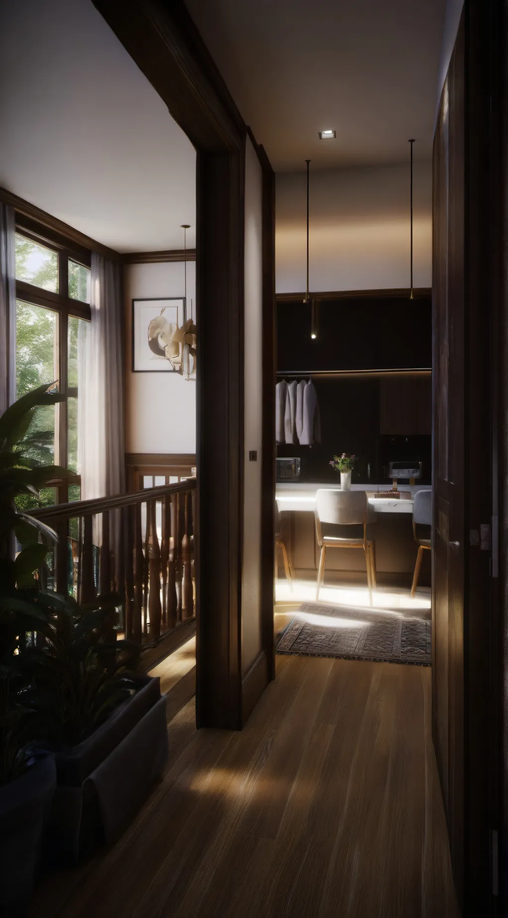 ai character: Hh irl background