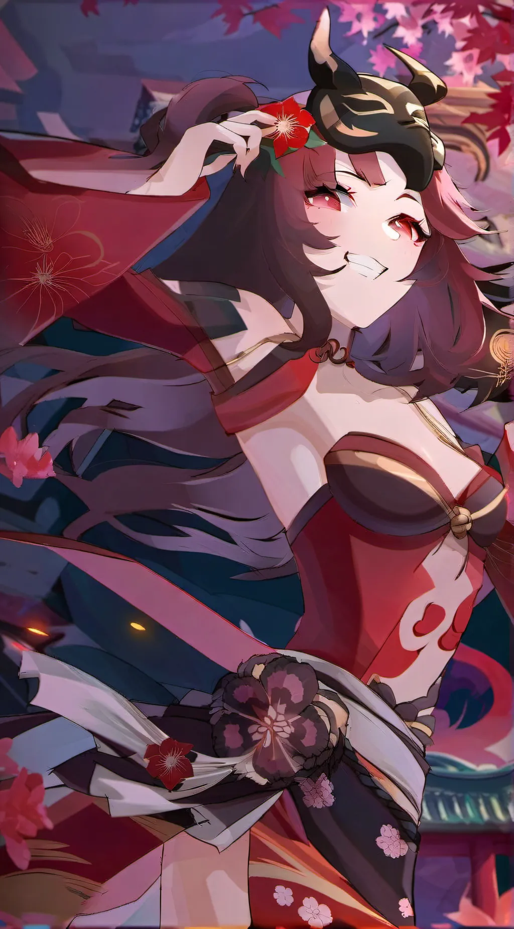 ai character: Sparkle background