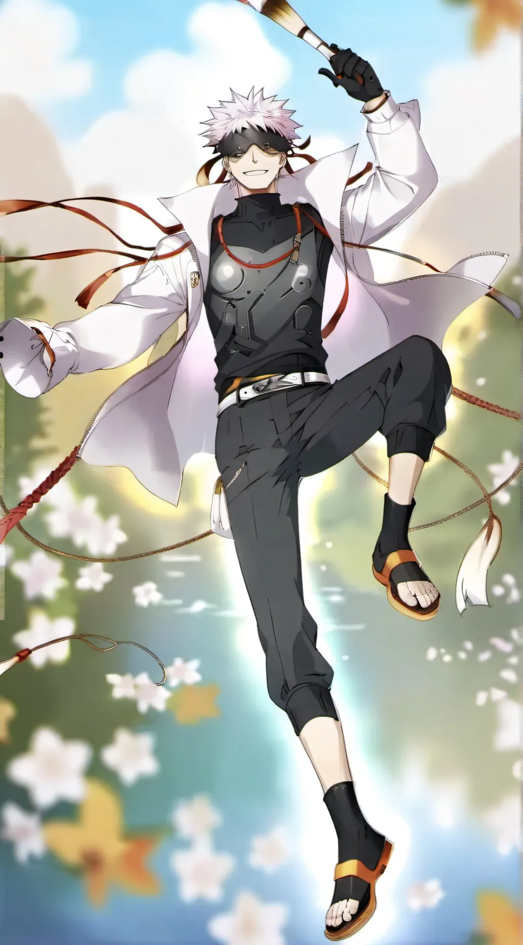 ai character: Gojo Satoru background