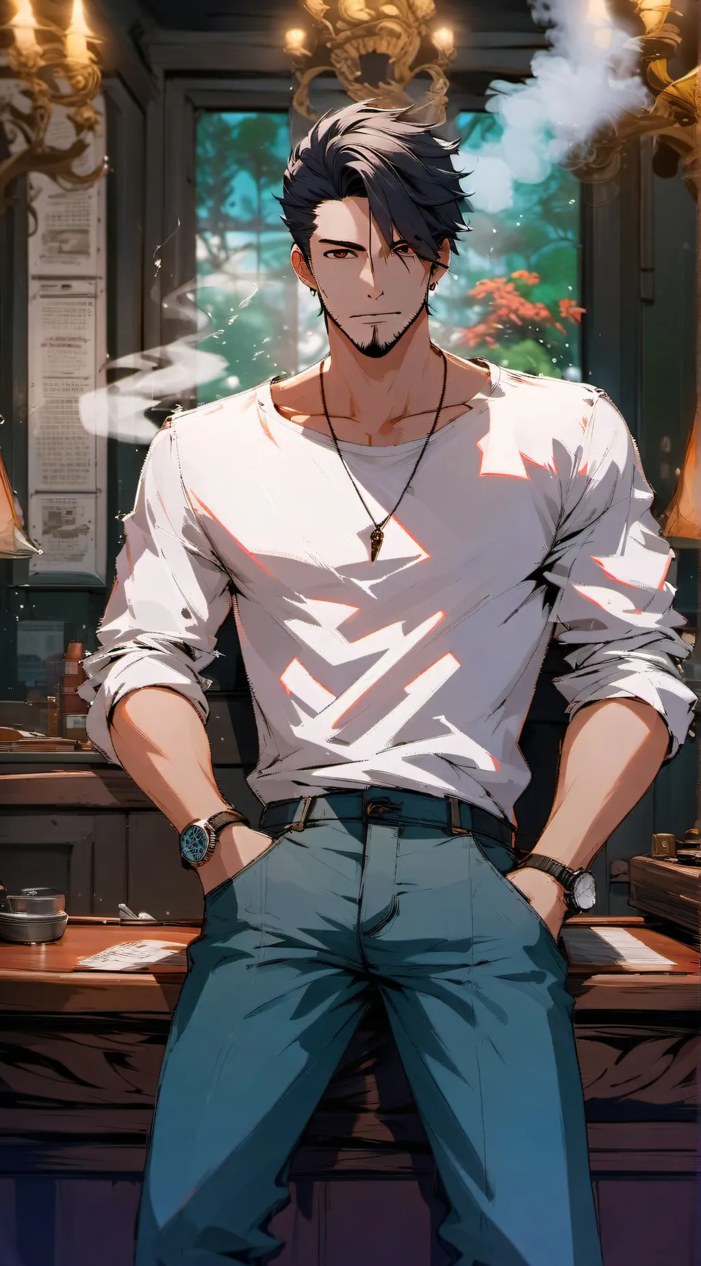 ai character: Tyler background