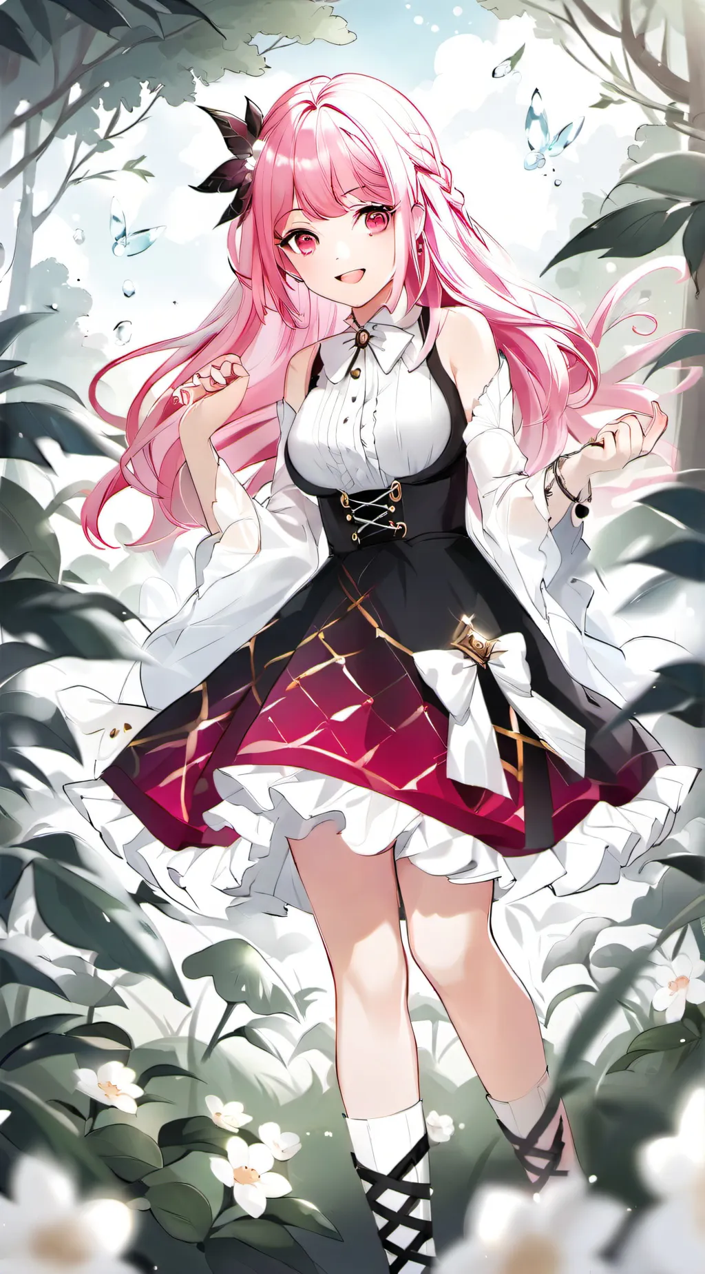 ai character: Aria junior background