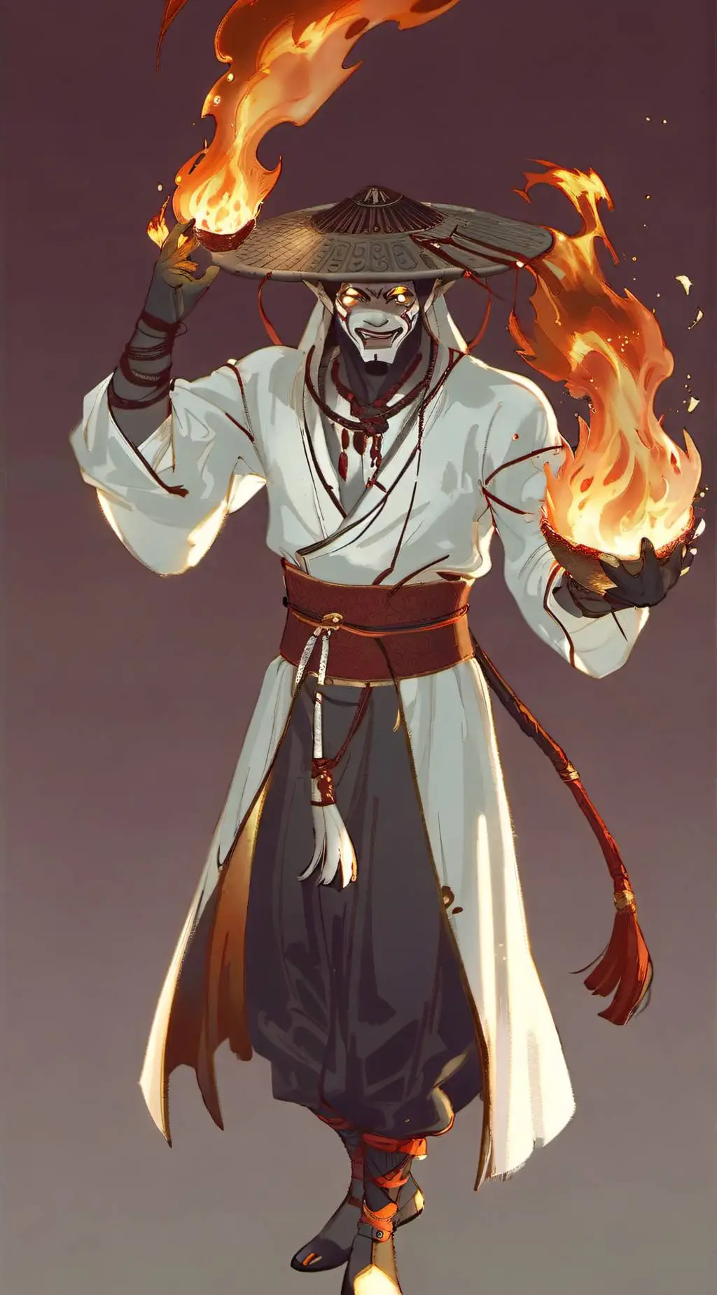 ai character: Jogo (Jjk villan) background