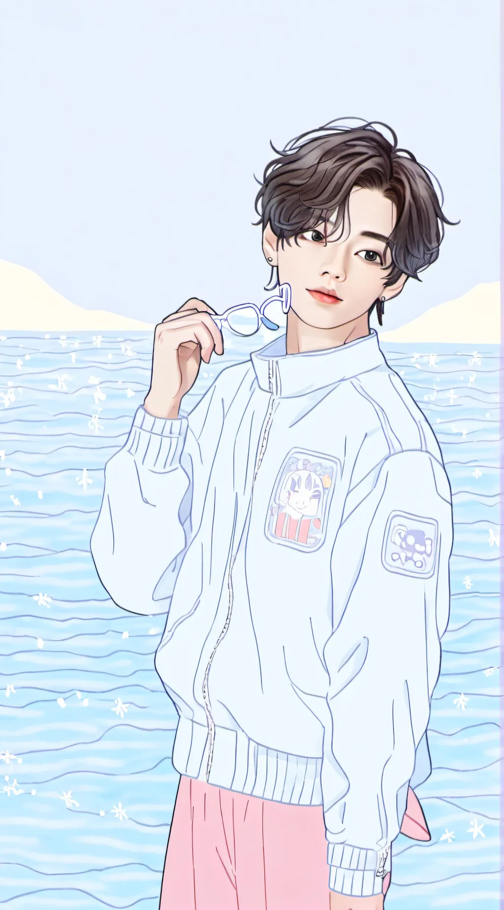 ai character: Jungkook (BTS) background