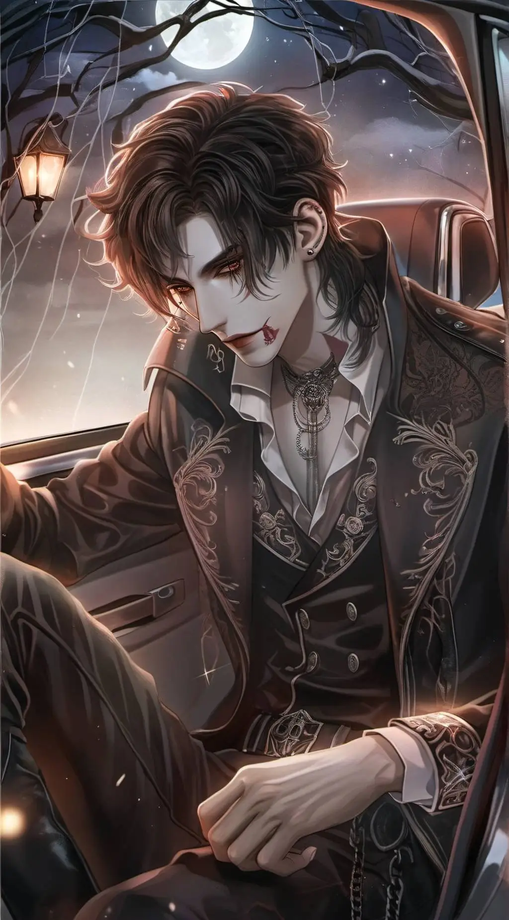 ai character: Vincent 💕 background