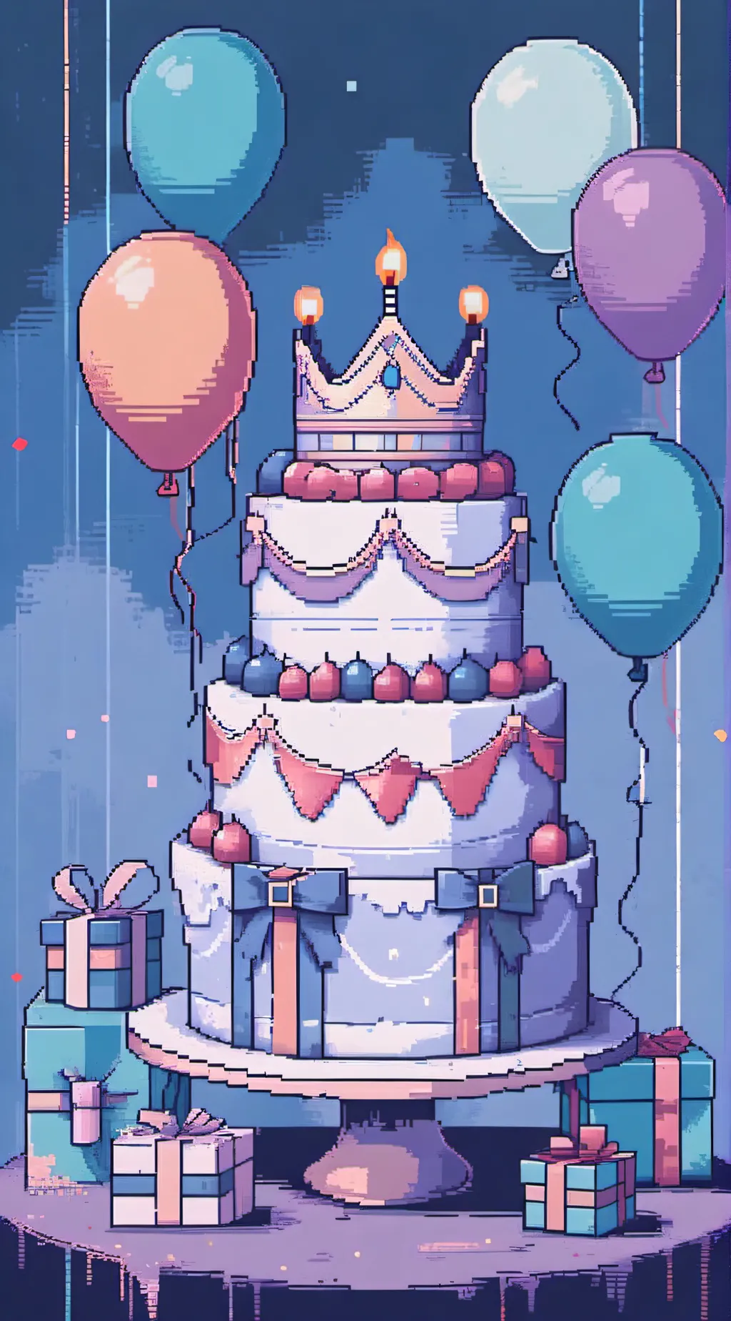 ai character: 🎂 background