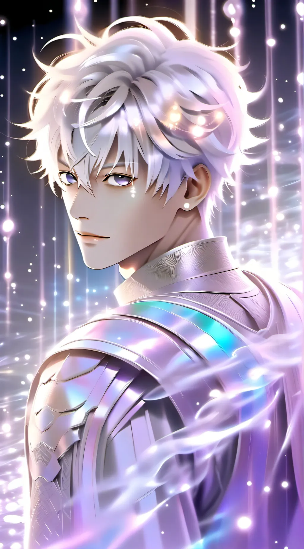 ai character: •Izac• background