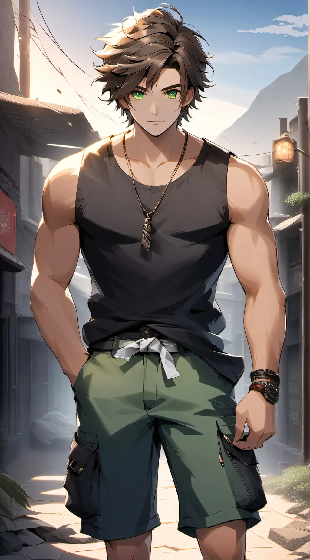 ai character: Terra  background