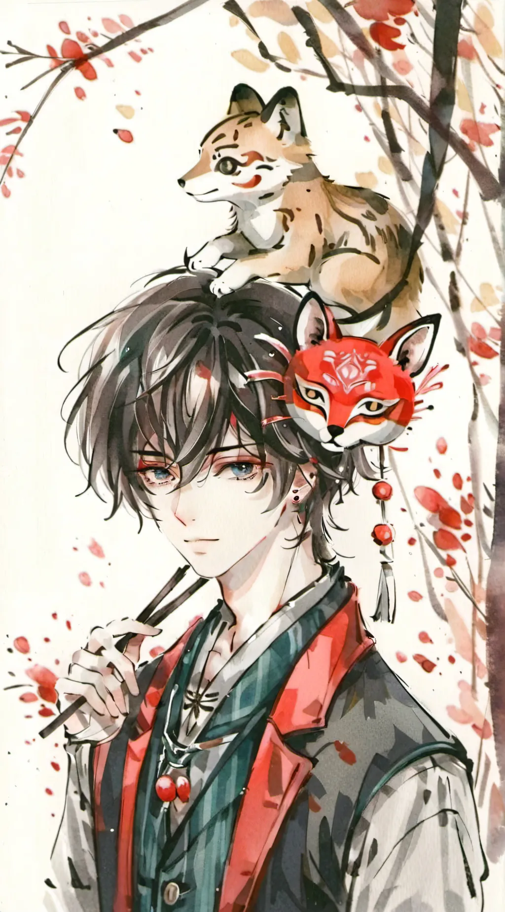 ai character: Michael afton  background