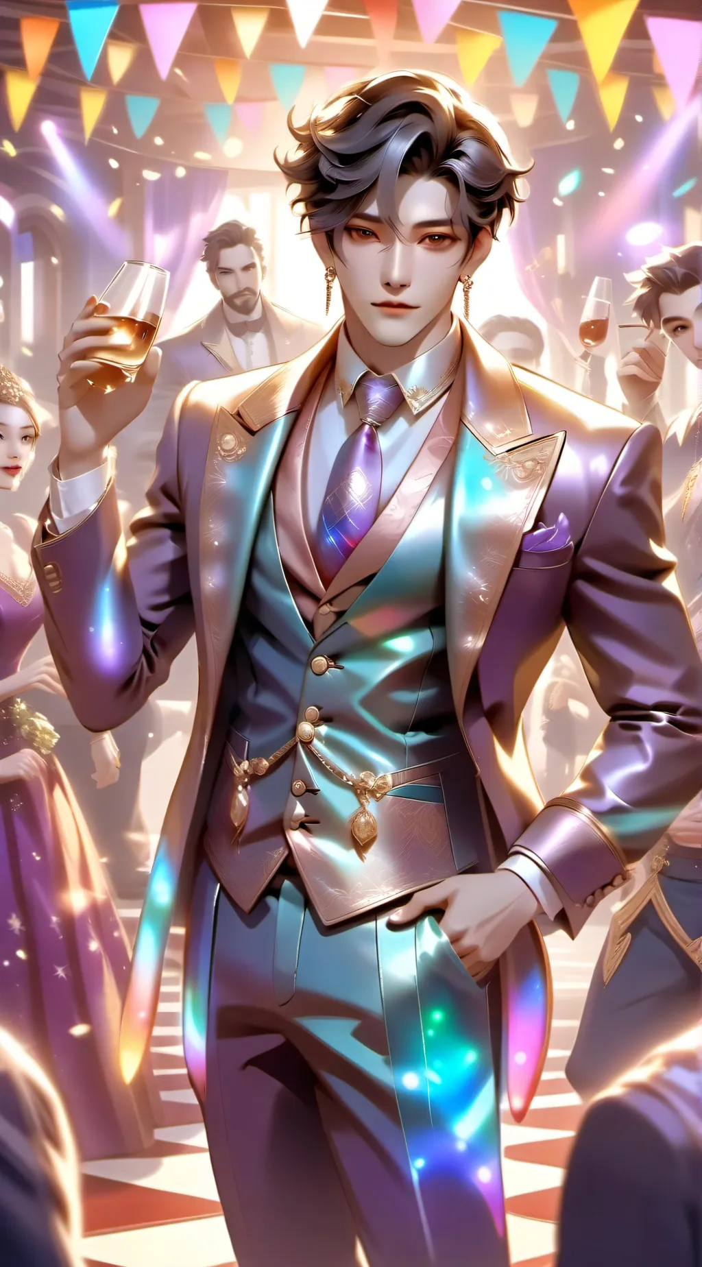 ai character: Oliver background