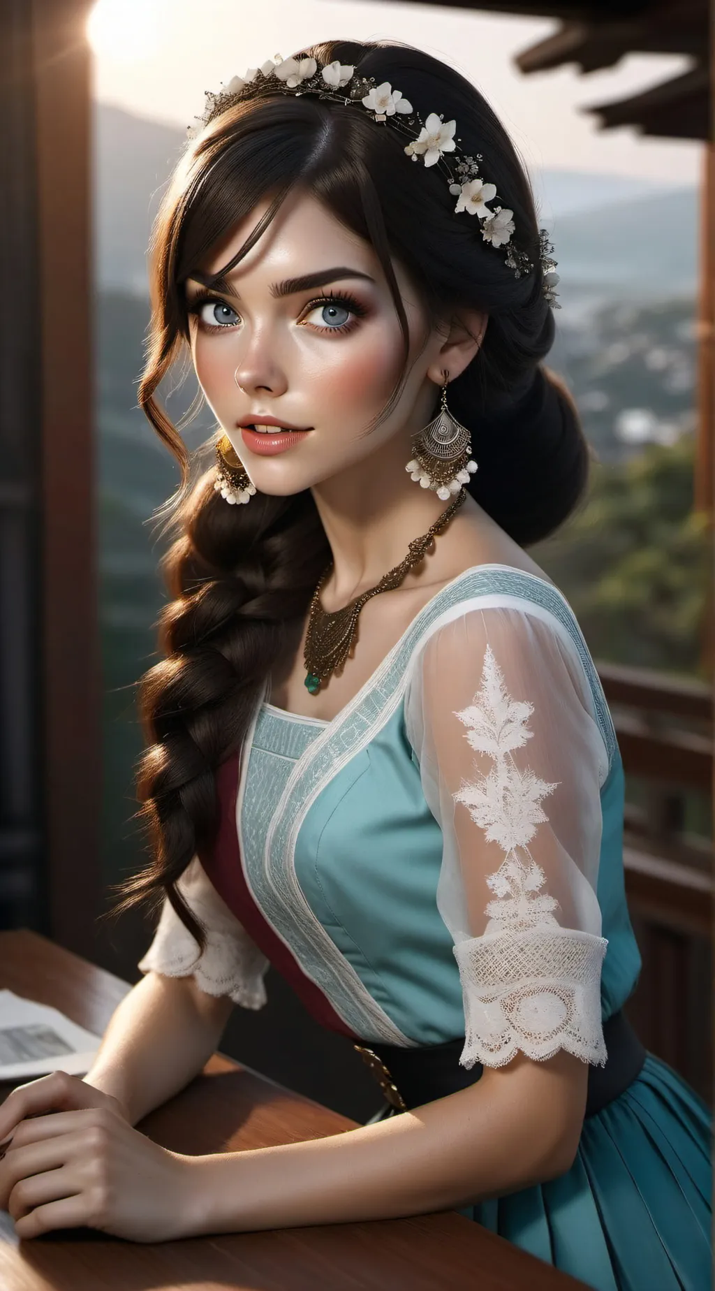 ai character: Adale background