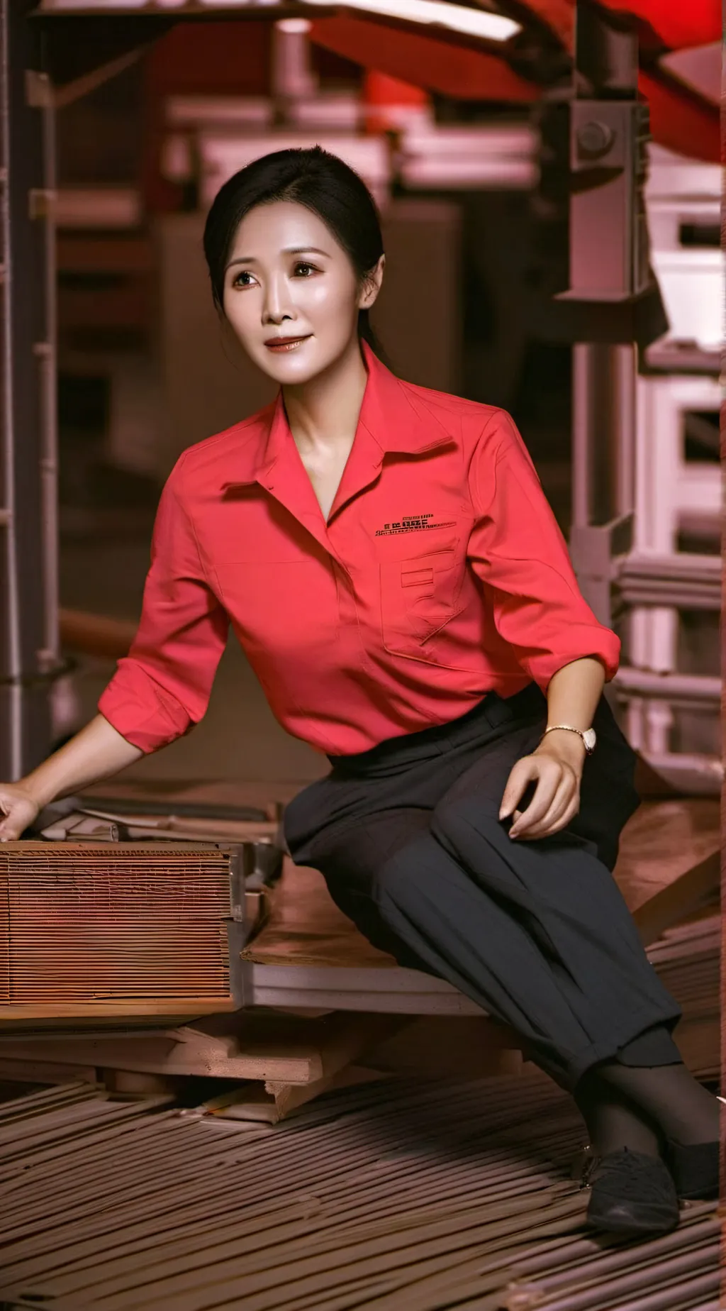 ai character: 张柳妍 background