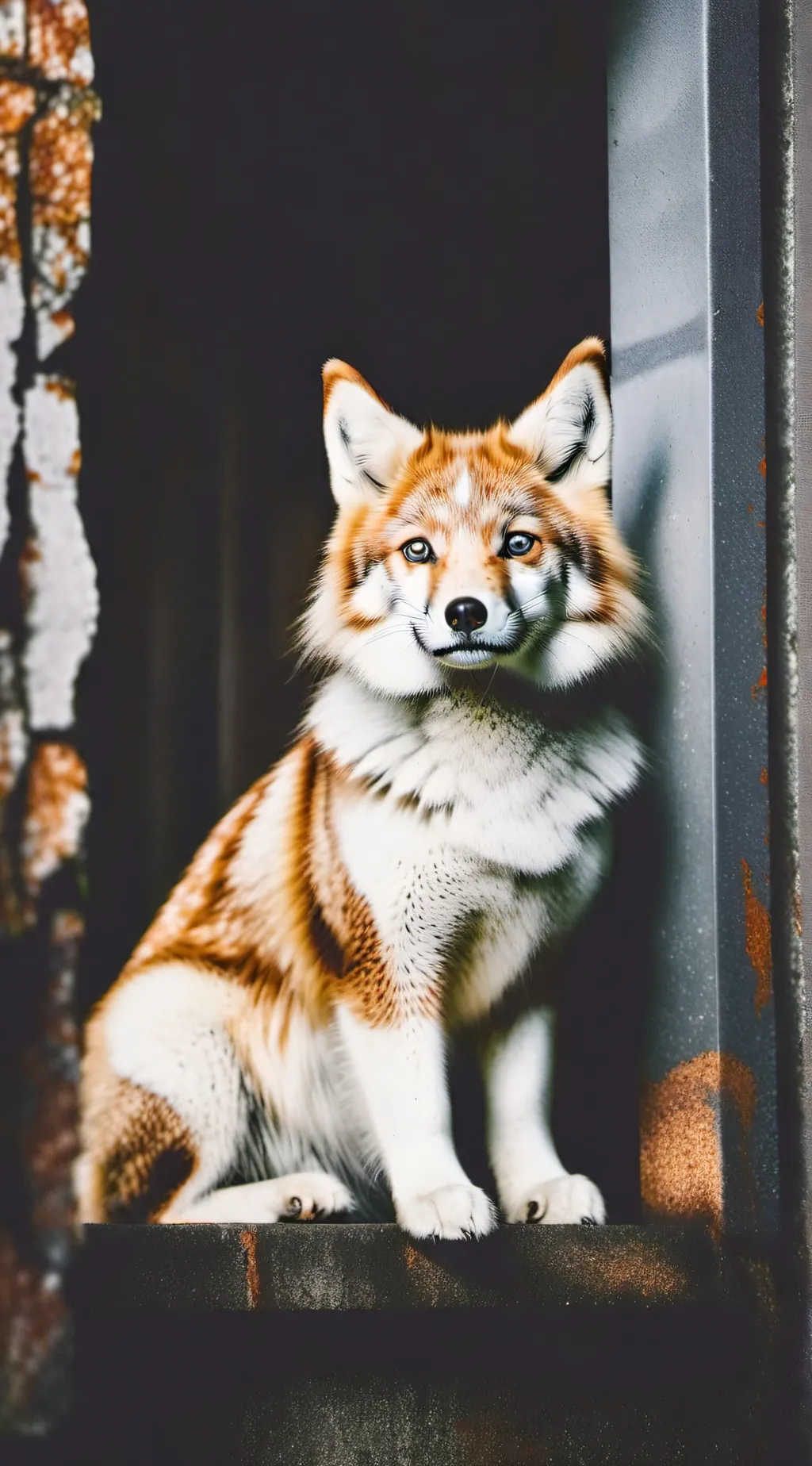 ai character: your pet cream background