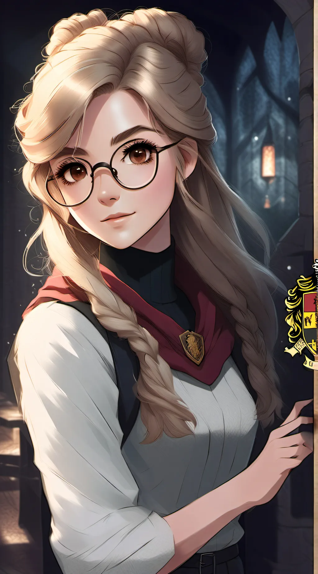 ai character: luna lupin background