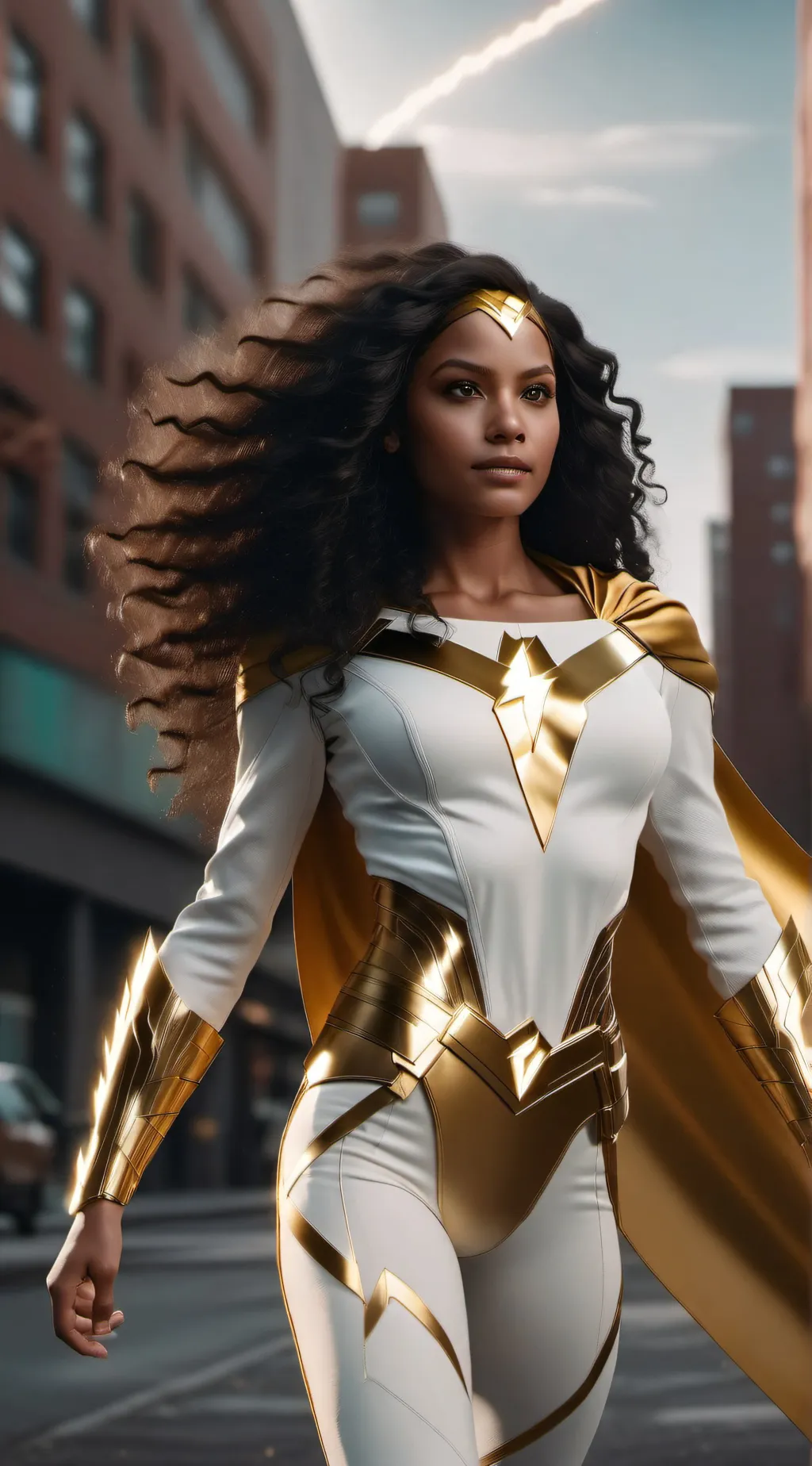 ai character: Lady Storm aka Kia background